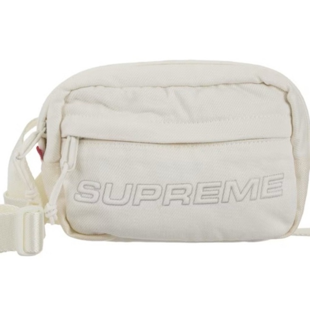🔥 🆕 NWT SUPREME White Mini Shoulder Bag